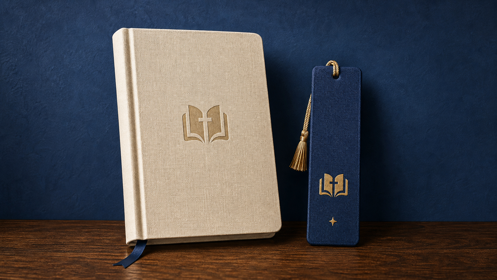 Libro de estudio y marcapáginas de Significado Bíblico