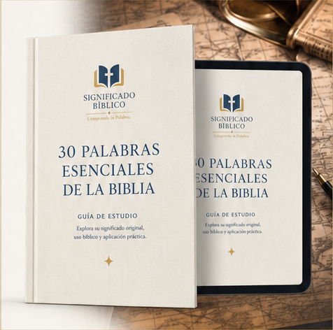 Guía 30 palabras esenciales de la Biblia